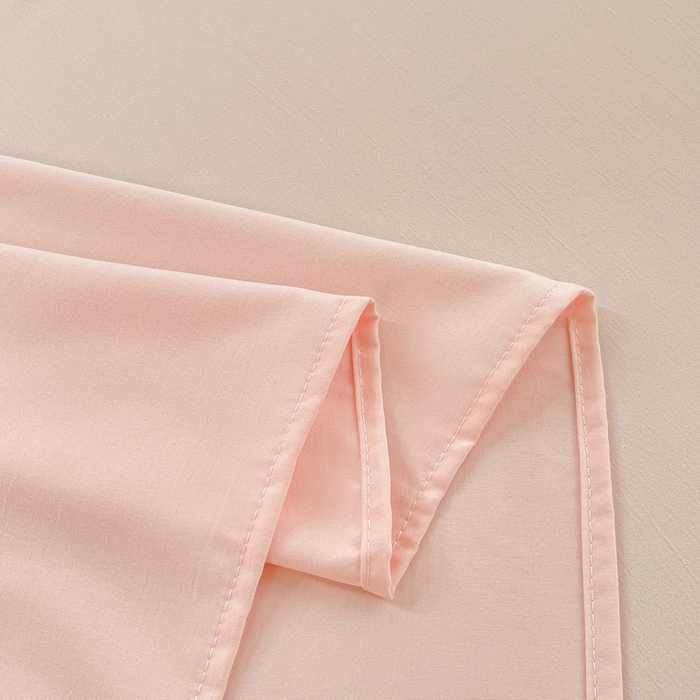 91家纺网 家纺一手货源 找家纺 澜妃 2025新款糯叽叽床单单品床单床单单件-纯色云朵系列 云朵-奶粉