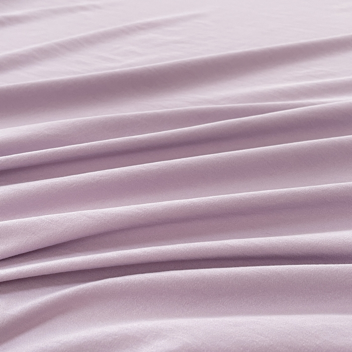 91家纺网 家纺一手货源 找家纺 澜妃 2025新款糯叽叽床单单品床单床单单件-纯色云朵系列 云朵-丁香紫