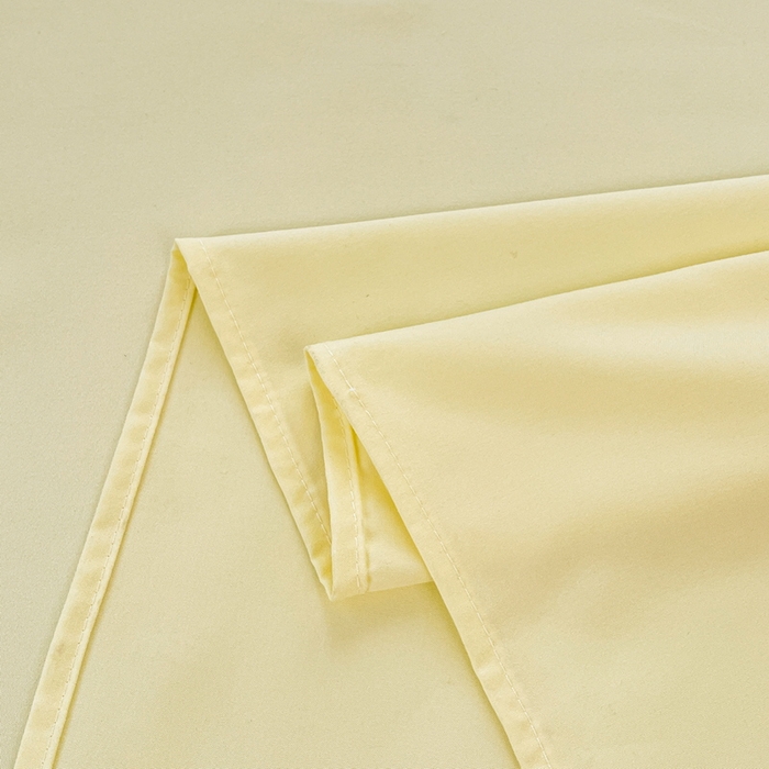 91家纺网 家纺一手货源 找家纺 澜妃 2025新款糯叽叽床单单品床单床单单件-纯色云朵系列 云朵-奶黄