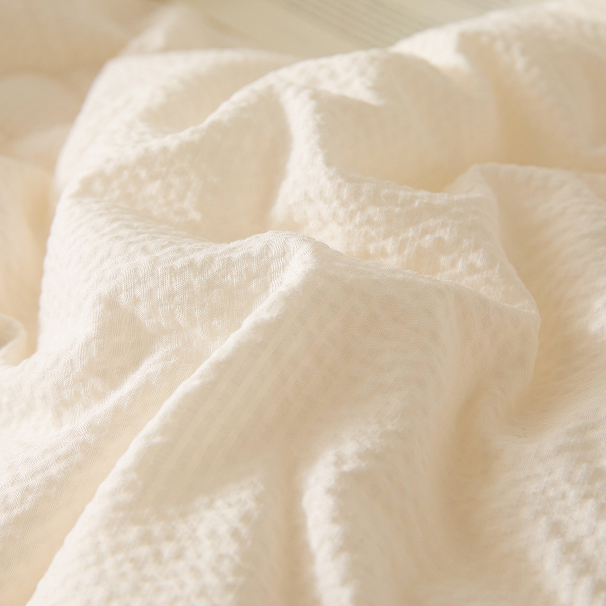 91家纺网 家纺一手货源 找家纺 （总）小叮当家纺仓储工厂店 2025新款双层纱大豆子母被被子被芯