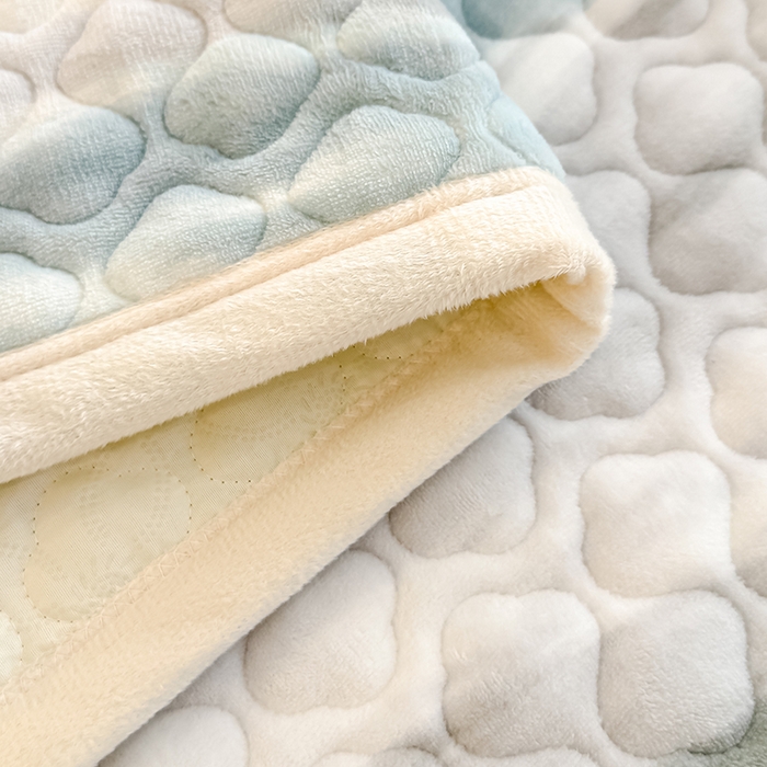 91家纺网 家纺一手货源 找家纺 冬然 2024新款牛奶绒床盖榻榻米床盖炕盖 可可西里