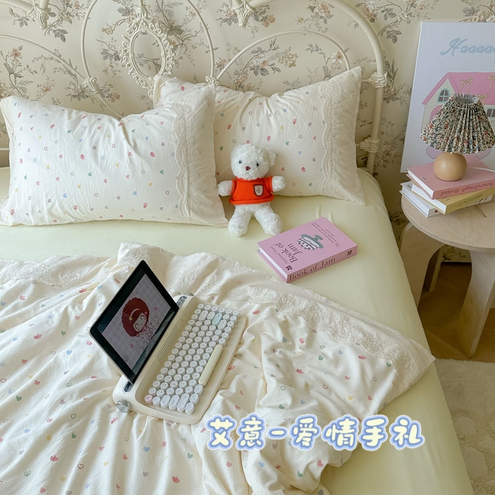 （总）澜妃 2025新款糯叽叽水洗棉全棉蕾丝花边-艾意系列