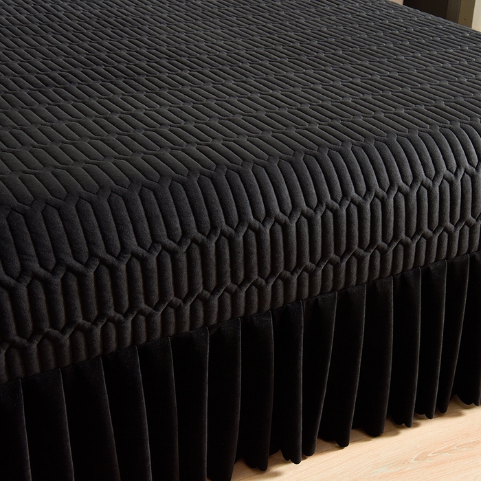 91家纺网 家纺一手货源 找家纺 茉保家纺 2025新款9.5斤秋冬保暖牛奶绒印花兔毛绒四件套 星雅墨