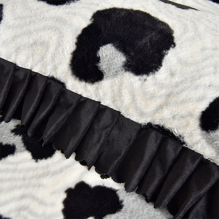 91家纺网 家纺一手货源 找家纺 茉保家纺 2025新款9.5斤秋冬保暖牛奶绒印花兔毛绒四件套 晕雅墨