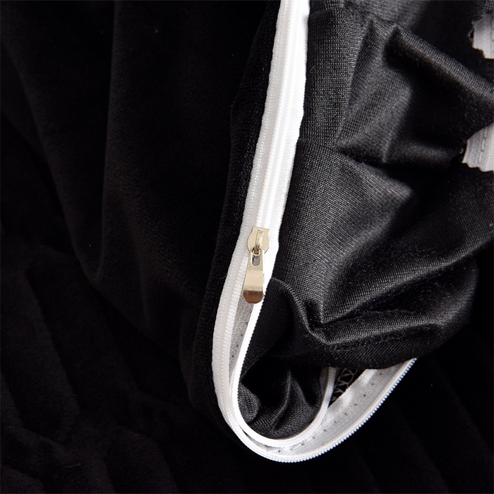 91家纺网 家纺一手货源 找家纺 茉保家纺 2025新款9.5斤秋冬保暖牛奶绒印花兔毛绒四件套 晕雅墨