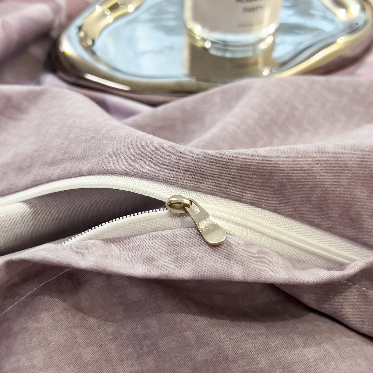 91家纺网 家纺一手货源 找家纺 芃成家纺 2025新款A类加厚天丝棉磨毛花卉四件套 锦绣芳华