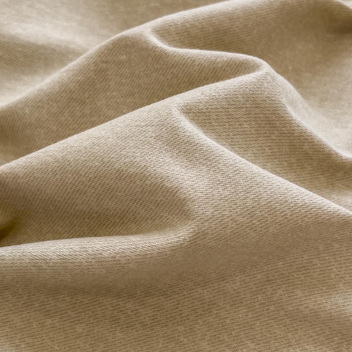 91家纺网 家纺一手货源 找家纺 芃成家纺 2025新款原棉生态磨毛单床笠 奶茶咖