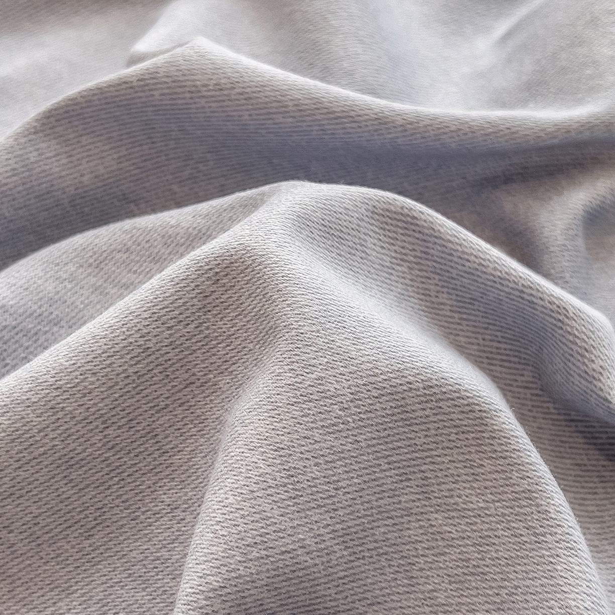 91家纺网 家纺一手货源 找家纺 芃成家纺 2025新款原棉生态磨毛单床笠 浅灰