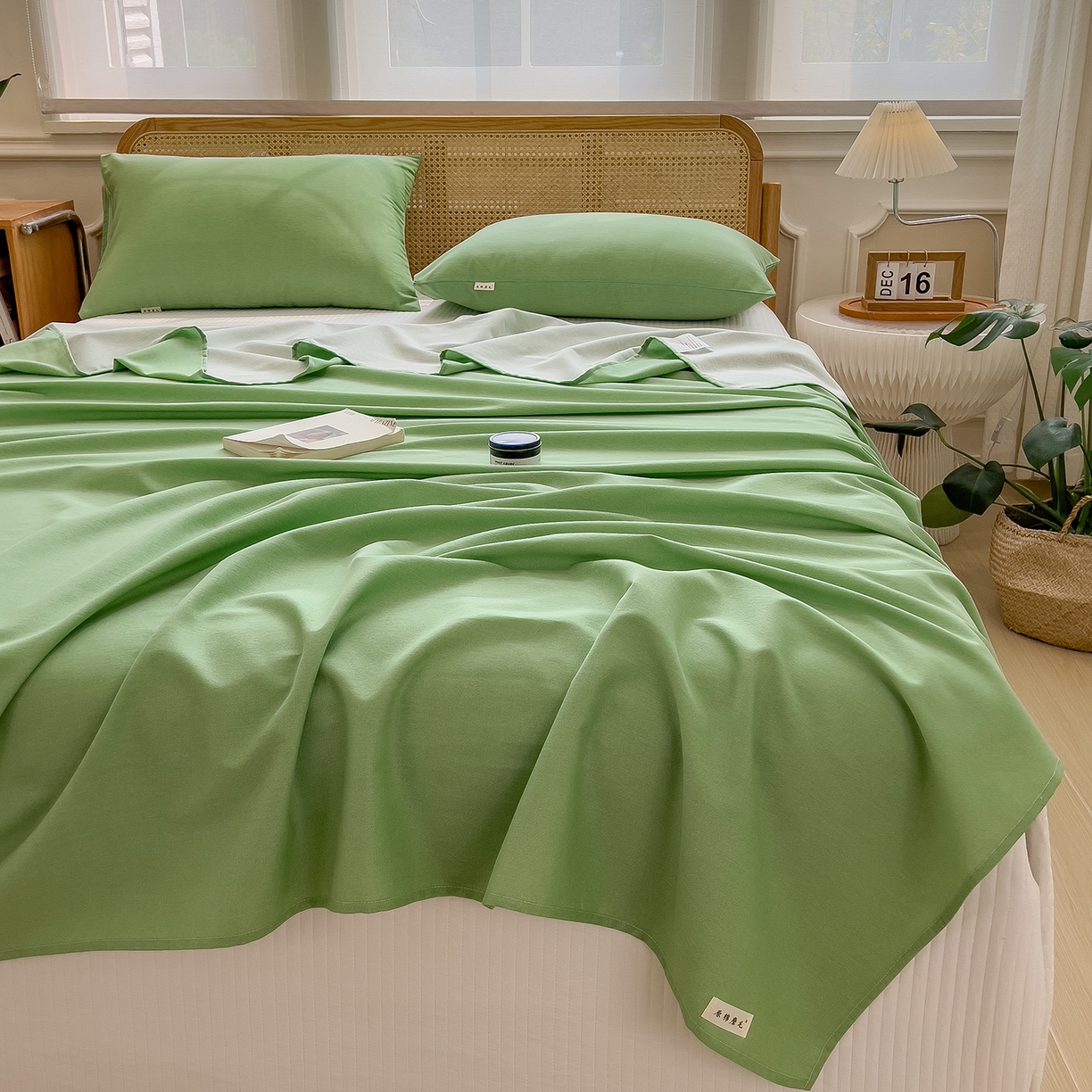 91家纺网 家纺一手货源 找家纺 （总）芃成家纺 2025新款原棉生态磨毛单床单