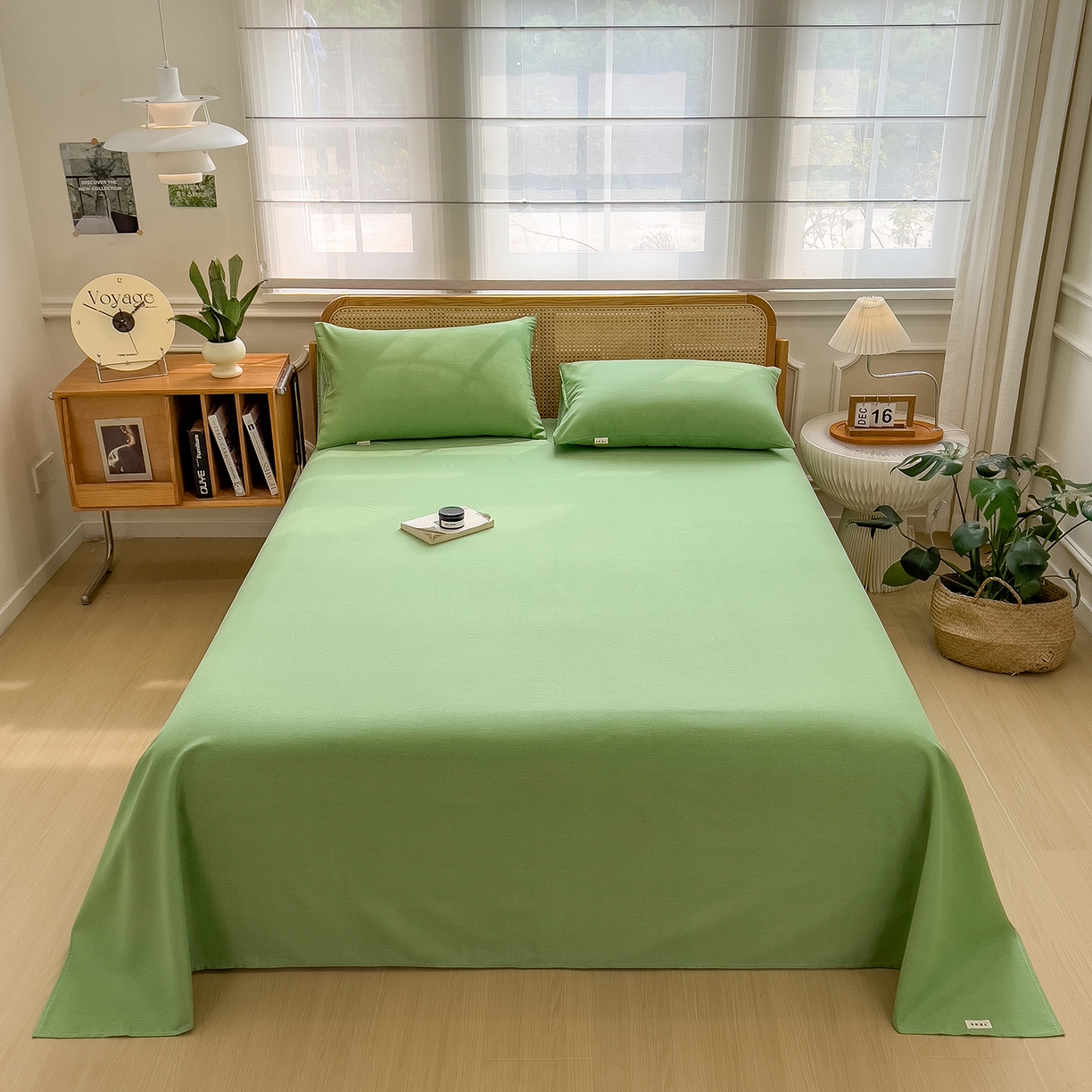 91家纺网 家纺一手货源 找家纺 （总）芃成家纺 2025新款原棉生态磨毛单床单