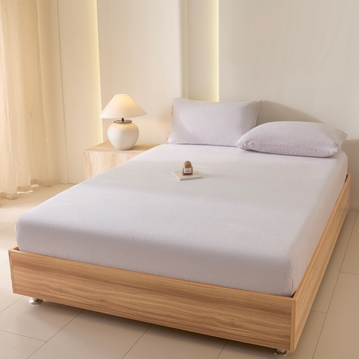 91家纺网 家纺一手货源 找家纺 小叮当家纺仓储工厂店 2025新款牛奶绒简约纯色单床笠 床笠单件 深灰-cl