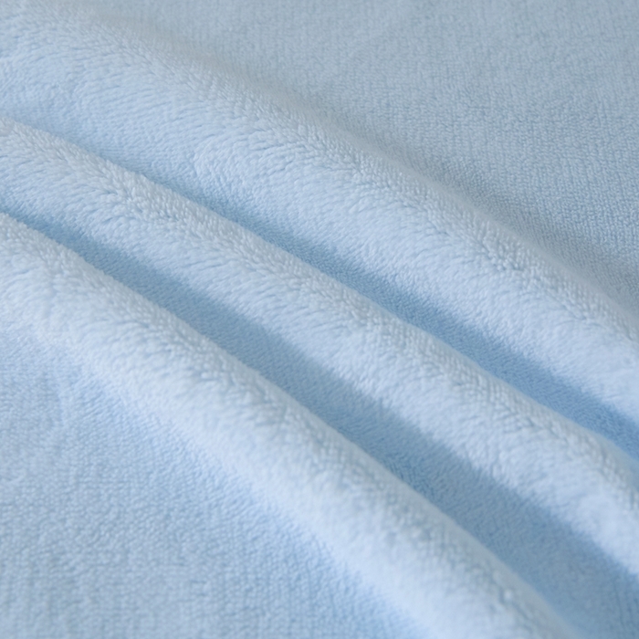 91家纺网 家纺一手货源 找家纺 小叮当家纺仓储工厂店 2025新款牛奶绒简约纯色单床笠 床笠单件 奶蓝-cl