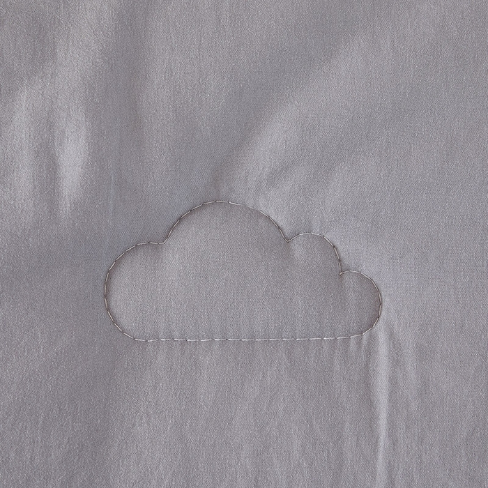 91家纺网 家纺一手货源 找家纺 思雅庭 2025新款原棉水洗棉00%新疆棉花被二合一子母被立体边冬被被子被芯 格子立体-星灰