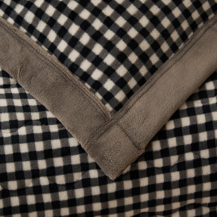 91家纺网 家纺一手货源 找家纺 （总）茉保家纺 2025新款无印风款牛奶绒床盖