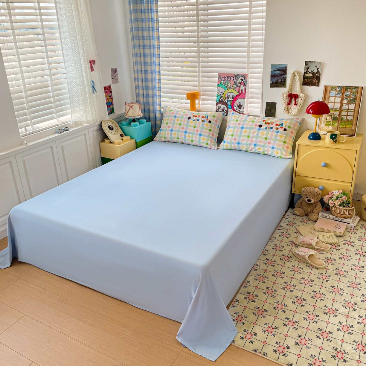 91家纺网 家纺一手货源 找家纺 （总）凯洛奇 2025新款趴趴熊毛巾绣四件套（提供买家秀）