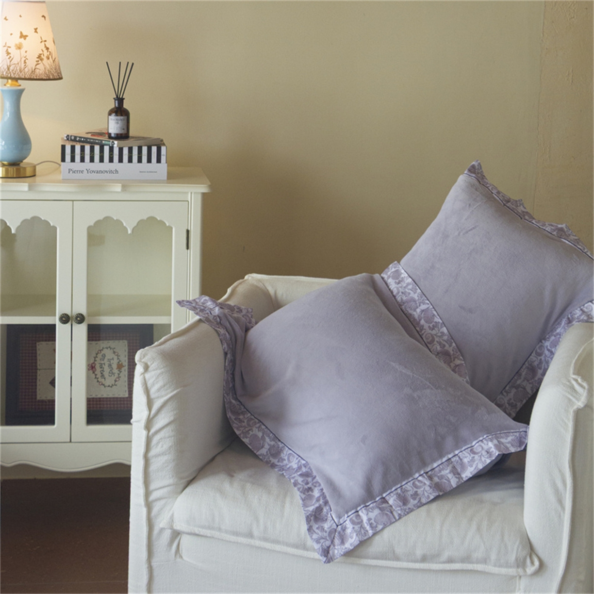 91家纺网 家纺一手货源 找家纺 绒梦里 2025新款高克重全消光工艺款高定云绒牛奶绒四件套云柔秘境 云柔秘境-紫