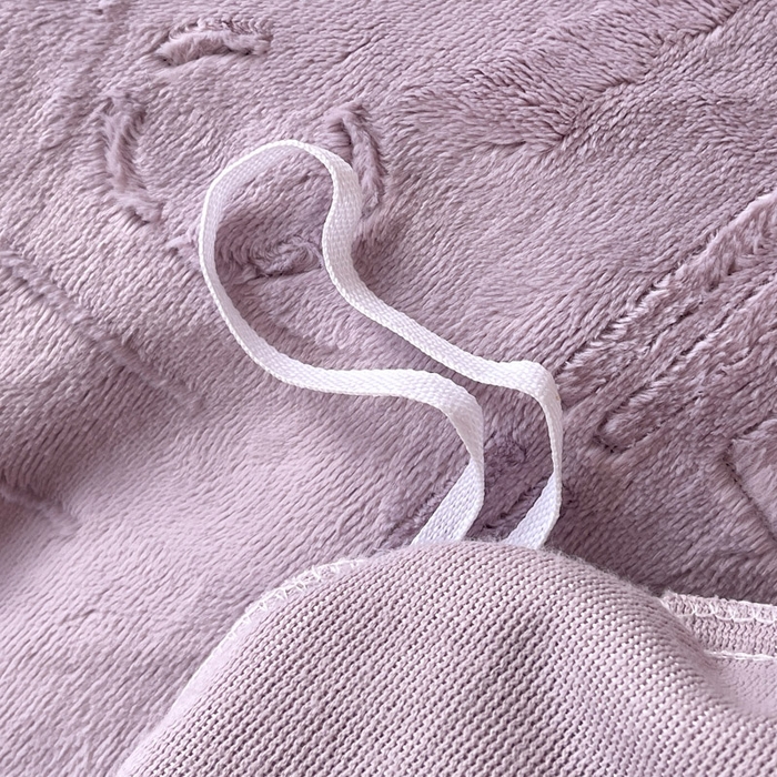 91家纺网 家纺一手货源 找家纺 慕希家纺 2025新款高克重牛奶绒雕花四件套-蝶梦 蝶梦-风信紫