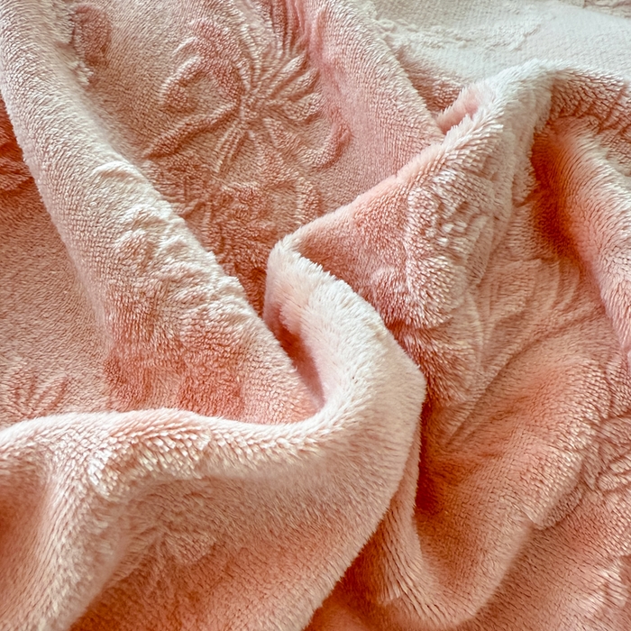 91家纺网 家纺一手货源 找家纺 锦格家纺 2024新款A类高克重牛奶绒四件套苏枚雅【豆沙】