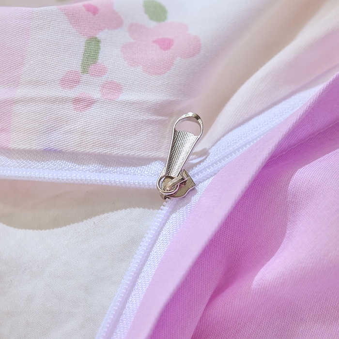 91家纺网 家纺一手货源 找家纺 798家纺 2026新款全棉12868四件套-清新风系列 沁甜