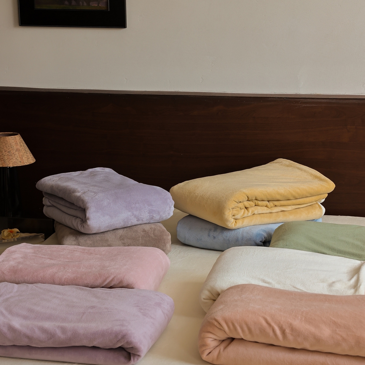 91家纺网 家纺一手货源 找家纺 （总）时光里 2025新款230克纯色双拼牛奶绒单被套被套单件