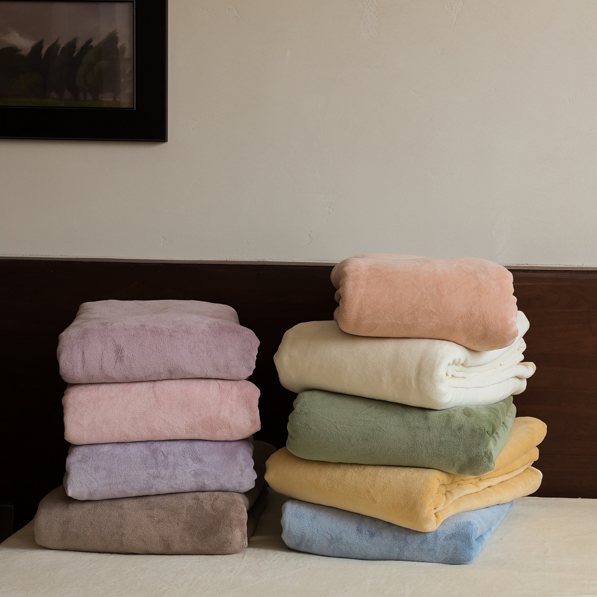 （总）时光里 2025新款230克纯色双拼牛奶绒单被套被套单件