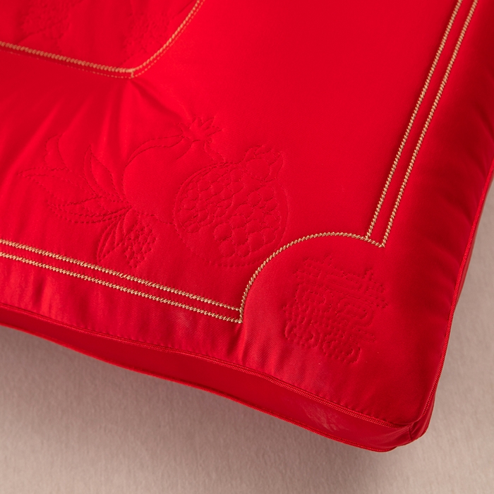 91家纺网 家纺一手货源 找家纺 （总）枕之坊 2025新款多子多福婚庆保健枕枕头枕芯