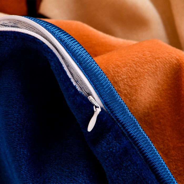 91家纺网 家纺一手货源 找家纺 居尚家纺 2025新款牛奶绒学生三件套床褥套床笠三件套 嘟嘟熊