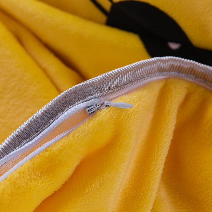 91家纺网 家纺一手货源 找家纺 居尚家纺 2025新款牛奶绒学生三件套床褥套床笠三件套 欢乐兔