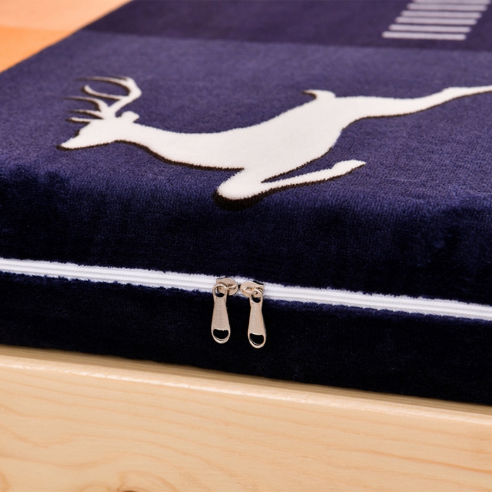 91家纺网 家纺一手货源 找家纺 居尚家纺 2025新款牛奶绒学生三件套床褥套床笠三件套 极简主义