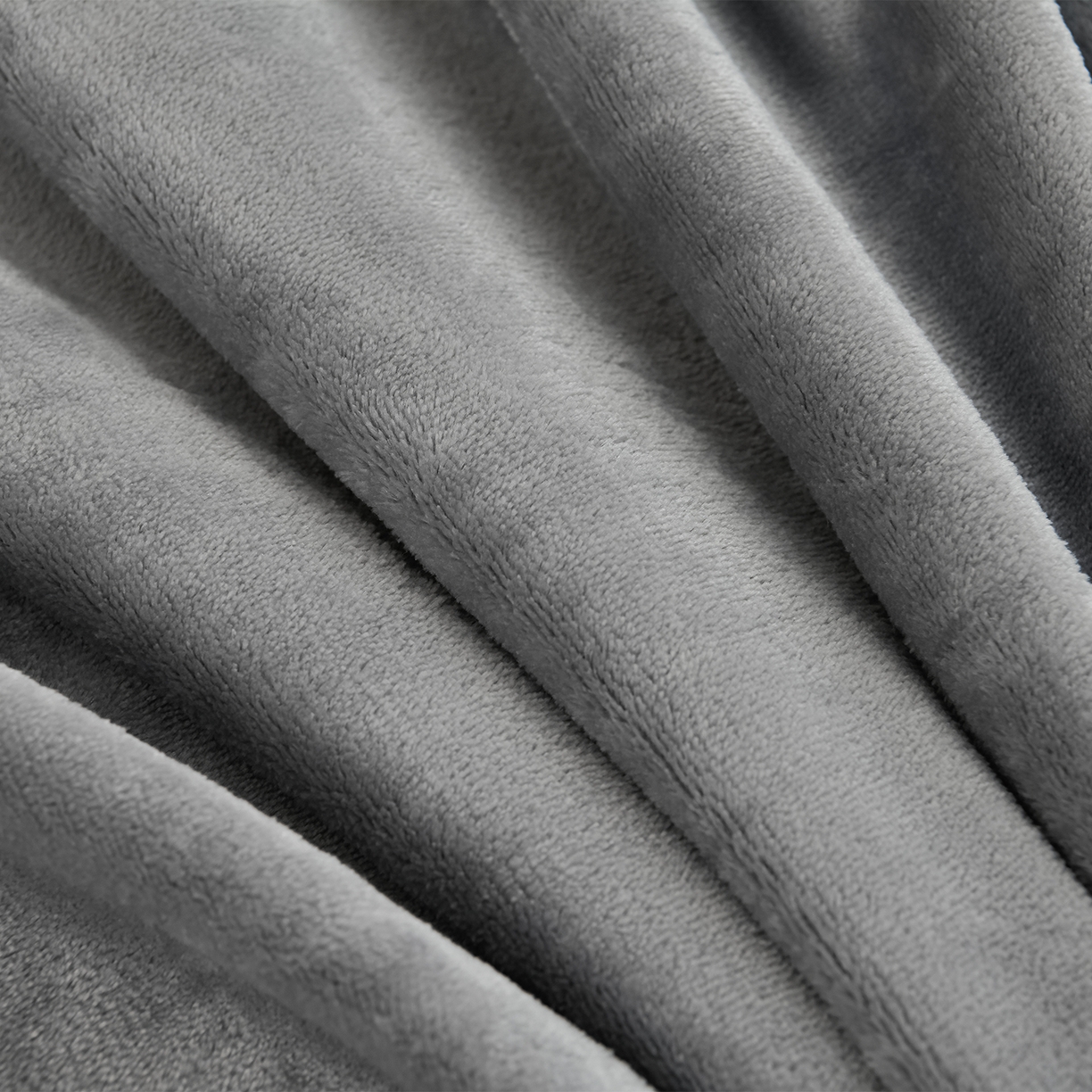 91家纺网 家纺一手货源 找家纺 居尚家纺 2025新款牛奶绒学生三件套床褥套床笠三件套 绅士灰