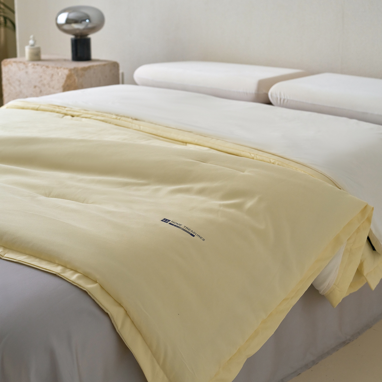 91家纺网 家纺一手货源 找家纺 2025秋冬新款PRO2.0亚朵被子同款深睡被四季被冬被子母被春秋被保暖控温被子被芯-朦胧黄-四季被