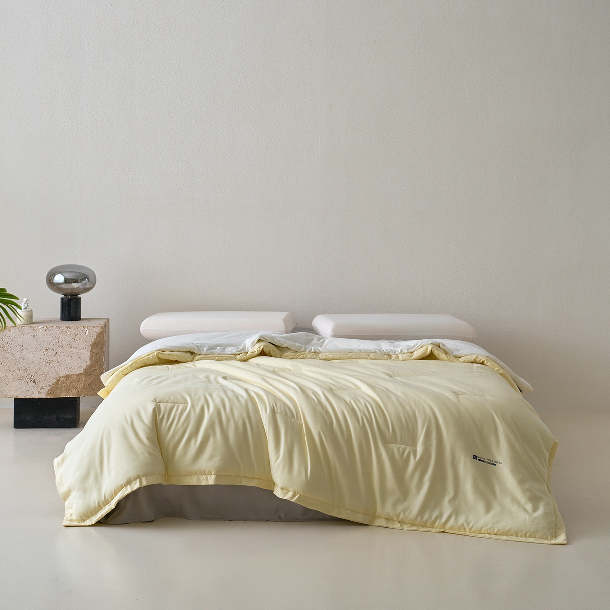 91家纺网 家纺一手货源 找家纺 2025秋冬新款PRO2.0亚朵被子同款深睡被四季被冬被子母被春秋被保暖控温被子被芯-朦胧黄-四季被