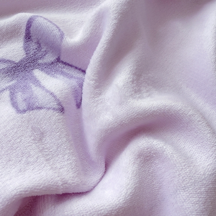 91家纺网 家纺一手货源 找家纺 铠畅 2025新款牛奶绒碎花床单床盖四件套 花妖系列云裳-初心