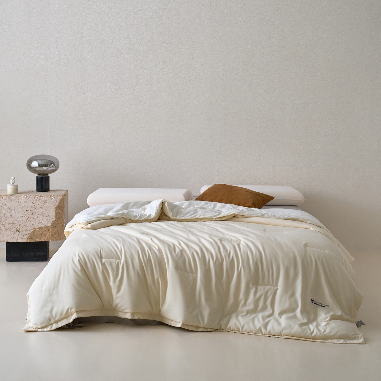 91家纺网 家纺一手货源 找家纺 2025秋冬新款PRO2.0亚朵被子同款深睡被四季被冬被子母被春秋被保暖控温被子被芯-云朵白-四季被,云朵白-四季被