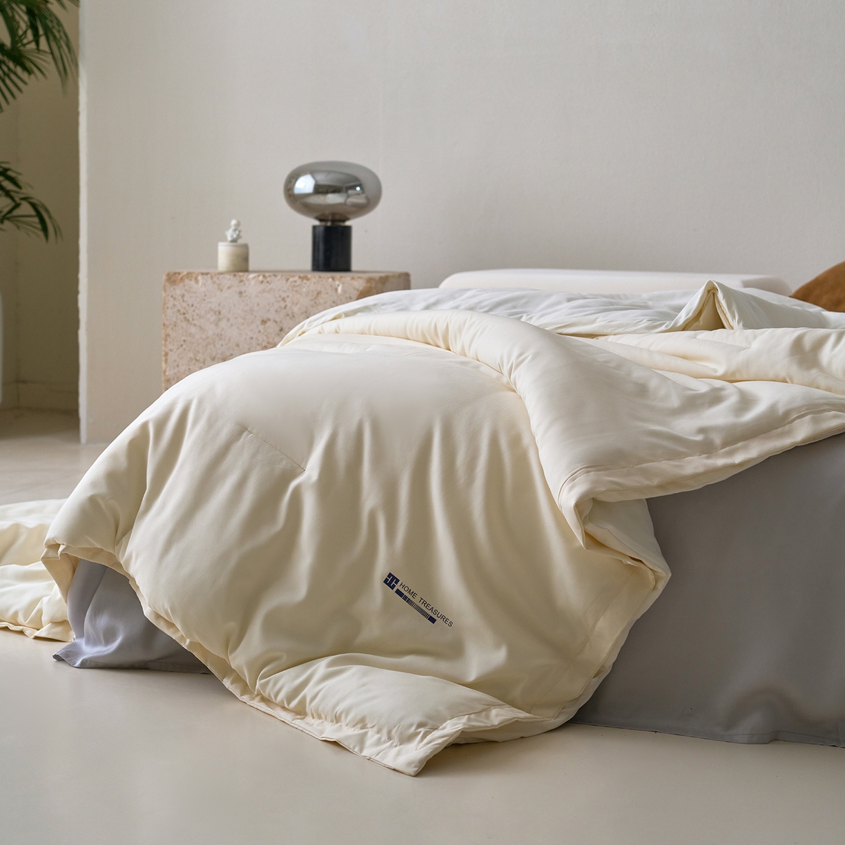 91家纺网 家纺一手货源 找家纺 2025秋冬新款PRO2.0亚朵被子同款深睡被四季被冬被子母被春秋被保暖控温被子被芯-云朵白-四季被