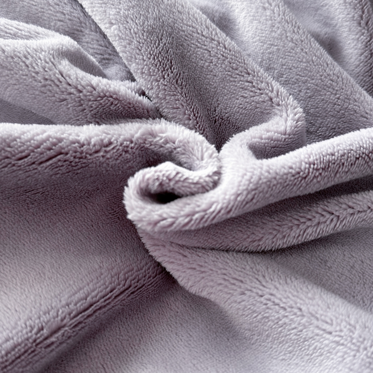 91家纺网 家纺一手货源 找家纺 禧禾 2025新款A类300G醇厚速暖绒四件套牛奶绒四件套 淡雅紫