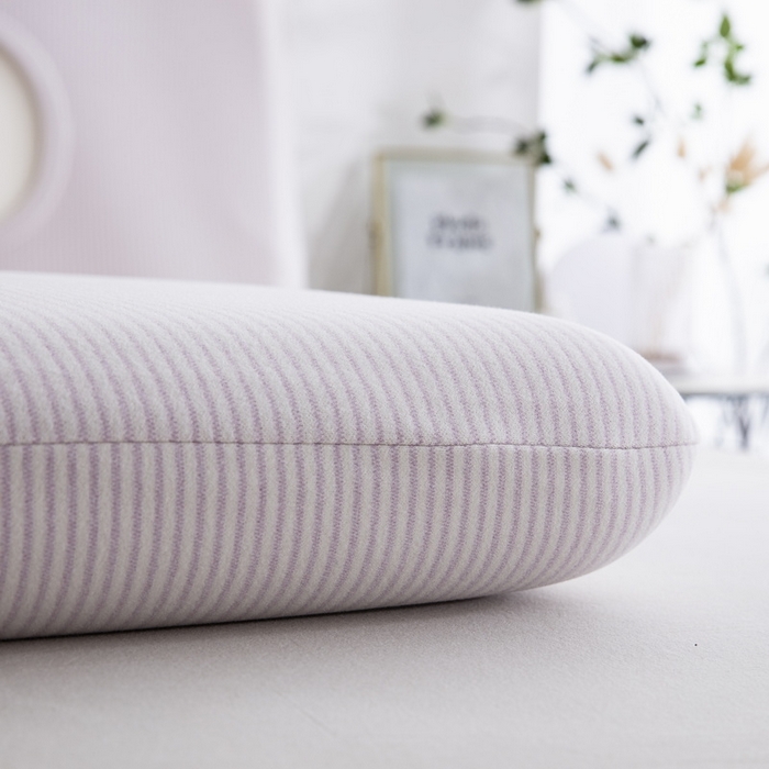 91家纺网 家纺一手货源 找家纺 大黄蜂家居家纺 2025新款暖感德绒万能魔术枕套 紫细条