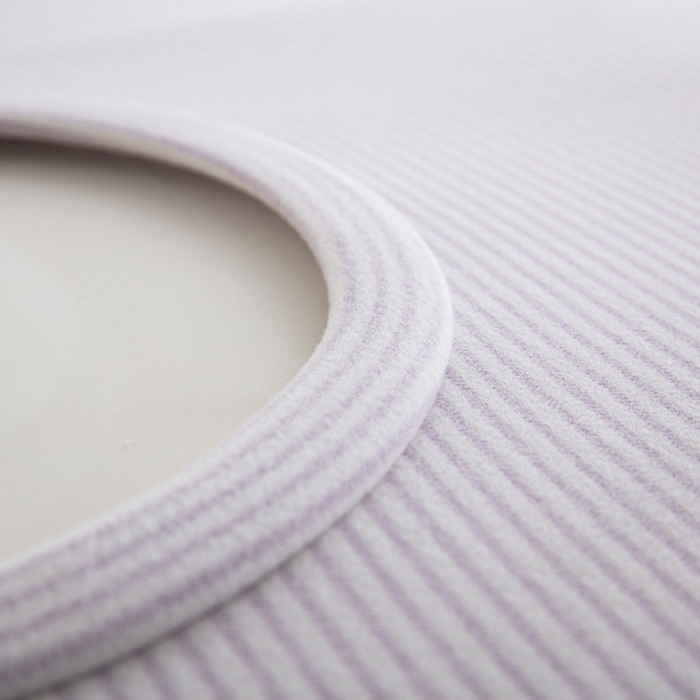 91家纺网 家纺一手货源 找家纺 大黄蜂家居家纺 2025新款暖感德绒万能魔术枕套 紫细条