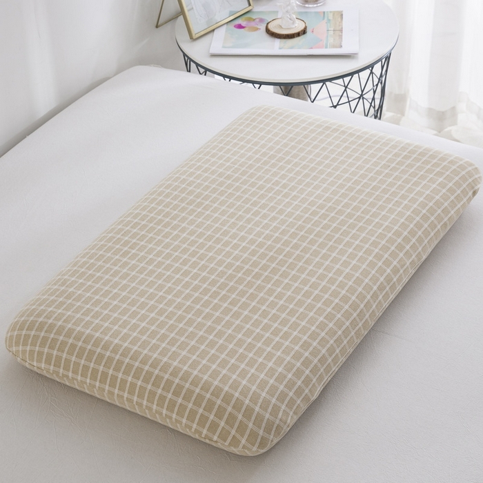 91家纺网 家纺一手货源 找家纺 大黄蜂家居家纺 2025新款暖感德绒万能魔术枕套 咖小格