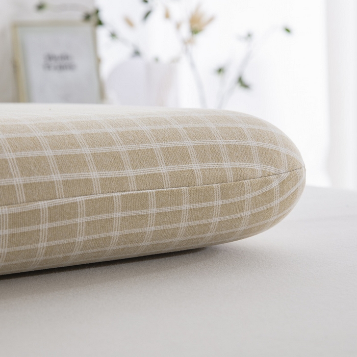 91家纺网 家纺一手货源 找家纺 大黄蜂家居家纺 2025新款暖感德绒万能魔术枕套 咖小格