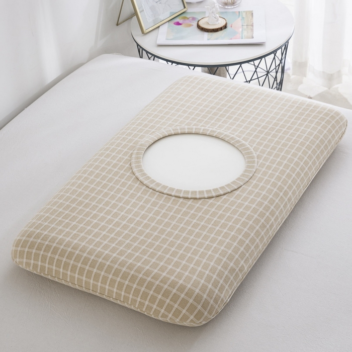 91家纺网 家纺一手货源 找家纺 大黄蜂家居家纺 2025新款暖感德绒万能魔术枕套 咖小格