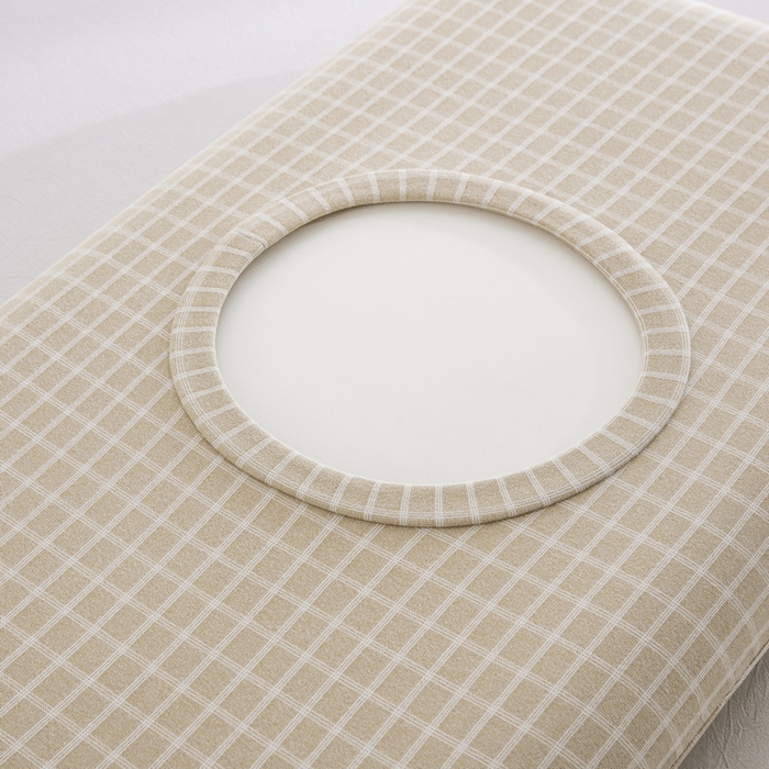 91家纺网 家纺一手货源 找家纺 大黄蜂家居家纺 2025新款暖感德绒万能魔术枕套 咖小格