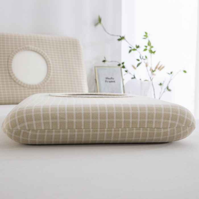 91家纺网 家纺一手货源 找家纺 大黄蜂家居家纺 2025新款暖感德绒万能魔术枕套 咖小格