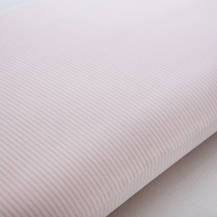 91家纺网 家纺一手货源 找家纺 大黄蜂家居家纺 2025新款暖感德绒万能魔术枕套 粉细条