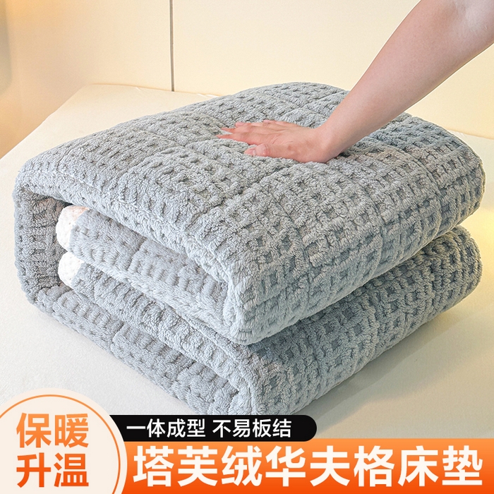 91家纺网 家纺一手货源 找家纺 2023预言-全棉桑蚕丝子母被蚕丝被被芯 白色