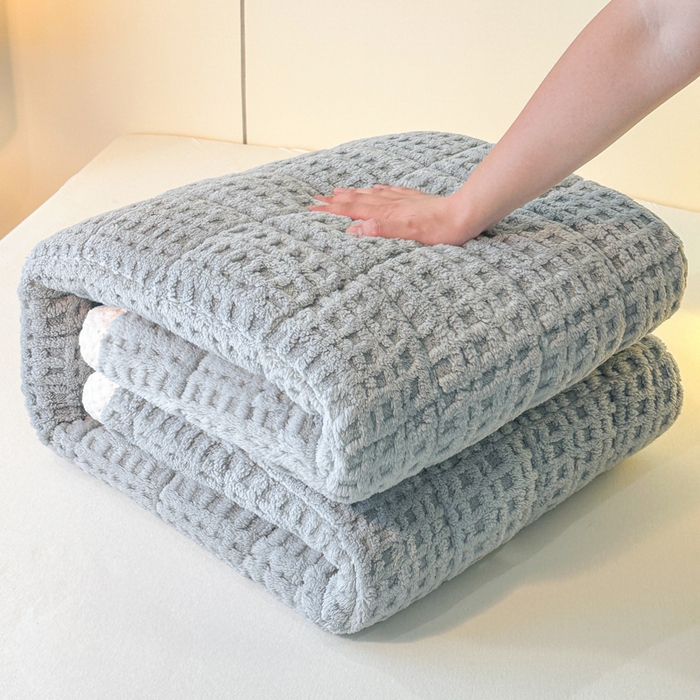 91家纺网 家纺一手货源 找家纺 （总）预言家纺 2025新款塔芙蓉华夫格床垫系列