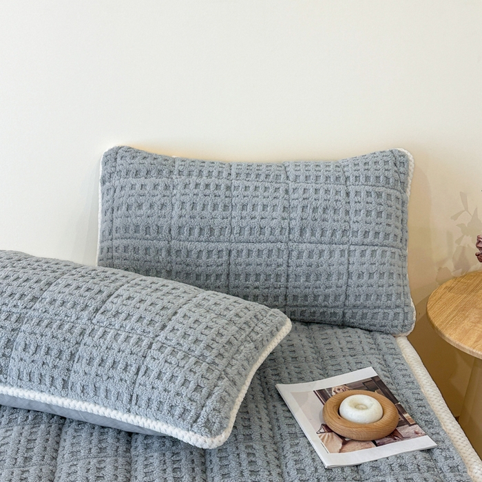 91家纺网 家纺一手货源 找家纺 （总）预言家纺 2025新款塔芙蓉华夫格床垫系列