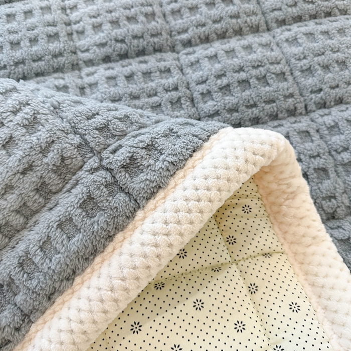 91家纺网 家纺一手货源 找家纺 （总）预言家纺 2025新款塔芙蓉华夫格床垫系列