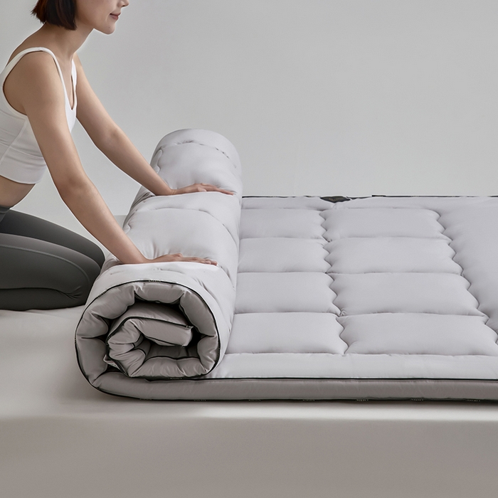 91家纺网 家纺一手货源 找家纺 （总）丽笙被芯 2025新款石墨烯抑菌自发热床褥垫床垫