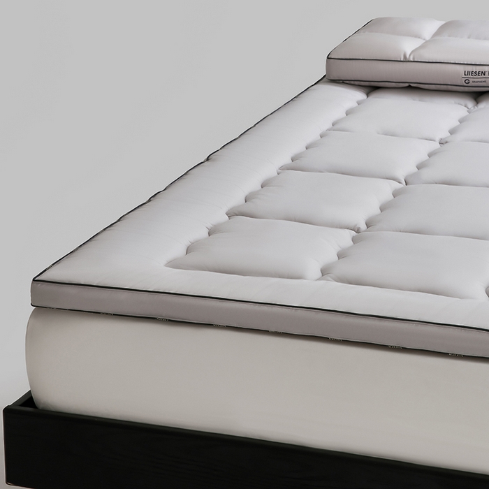 91家纺网 家纺一手货源 找家纺 （总）丽笙被芯 2025新款石墨烯抑菌自发热床褥垫床垫